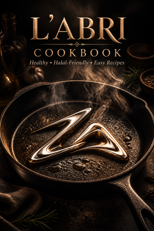 L’ABRI Cookbook — Healthy, Halal-Friendly, Easy Recipes